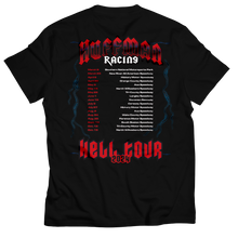 Load image into Gallery viewer, Huffman Racing Hell Tour 2024 graphic tee