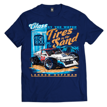 Load image into Gallery viewer, "Tires in the Sand" High Rock Vodka #98 modified graphic tee