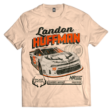 Load image into Gallery viewer, 2026 "Get Bucked" Landon Huffman Broken Antler Whiskey graphic tee (tan)