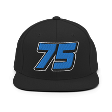 Load image into Gallery viewer, LH &quot;75&quot; cool blue Snapback cap
