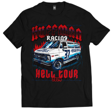 Load image into Gallery viewer, Huffman Racing Hell Tour 2024 graphic tee
