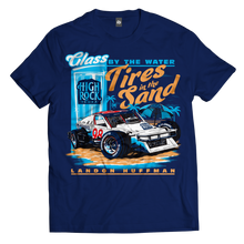 Load image into Gallery viewer, &quot;Tires in the Sand&quot; High Rock Vodka #98 modified graphic tee
