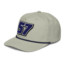 Load image into Gallery viewer, Team &quot;57&quot; Landon Huffman Retro Rope Snapback (Smoke)
