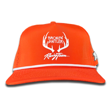 Load image into Gallery viewer, Broken Antler Racing Team Premium Performance Rope Hat (Orange)
