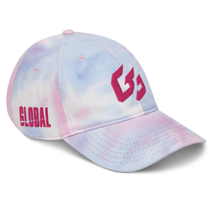 GG tie-dye cotton candy dad hat