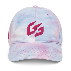 GG tie-dye cotton candy dad hat