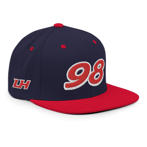 LH "98" Snapback Cap (Navy/Red)