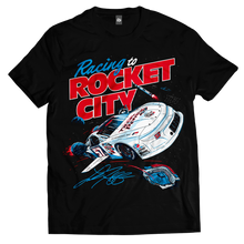Load image into Gallery viewer, &quot;Racing to Rocket City&quot; Trash Pandas x Landon Huffman graphic tee
