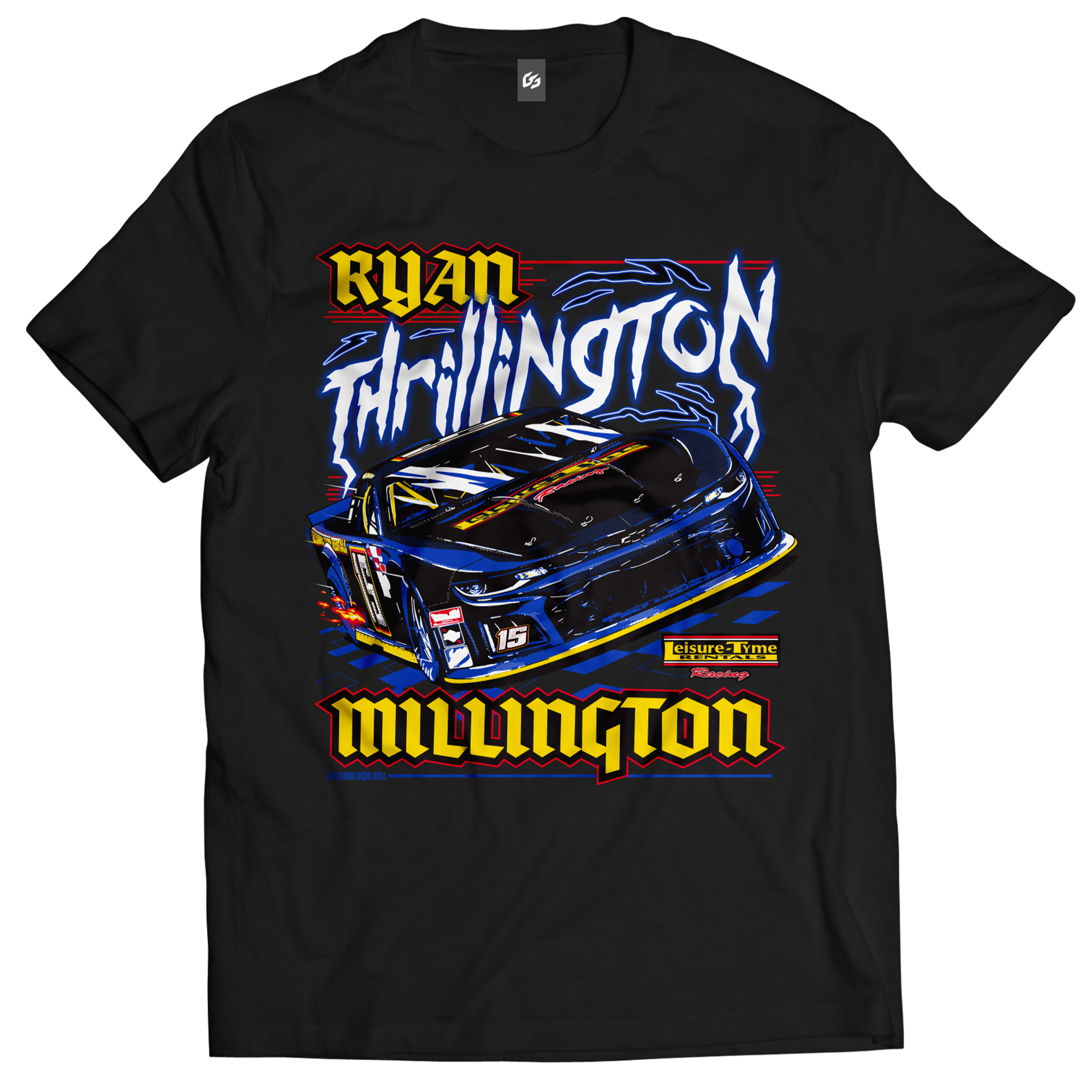 Ryan Millington 2024 CARS Tour graphic tee – Grassroots Global