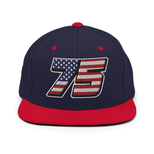 LH "75" Stars and Stripes snapback cap