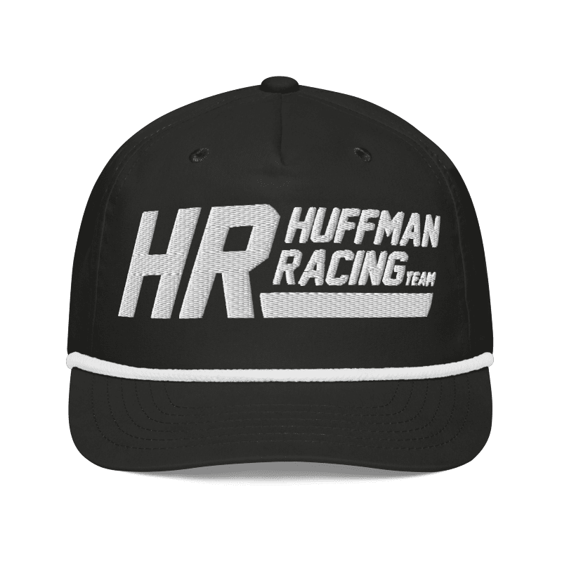 Huffman Racing Retro Rope Snapback (Black)