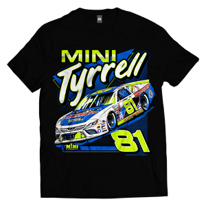 2025 Mini Tyrrell CARS Tour graphic tee (black
